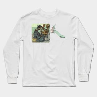 The kitty's out!!! Long Sleeve T-Shirt